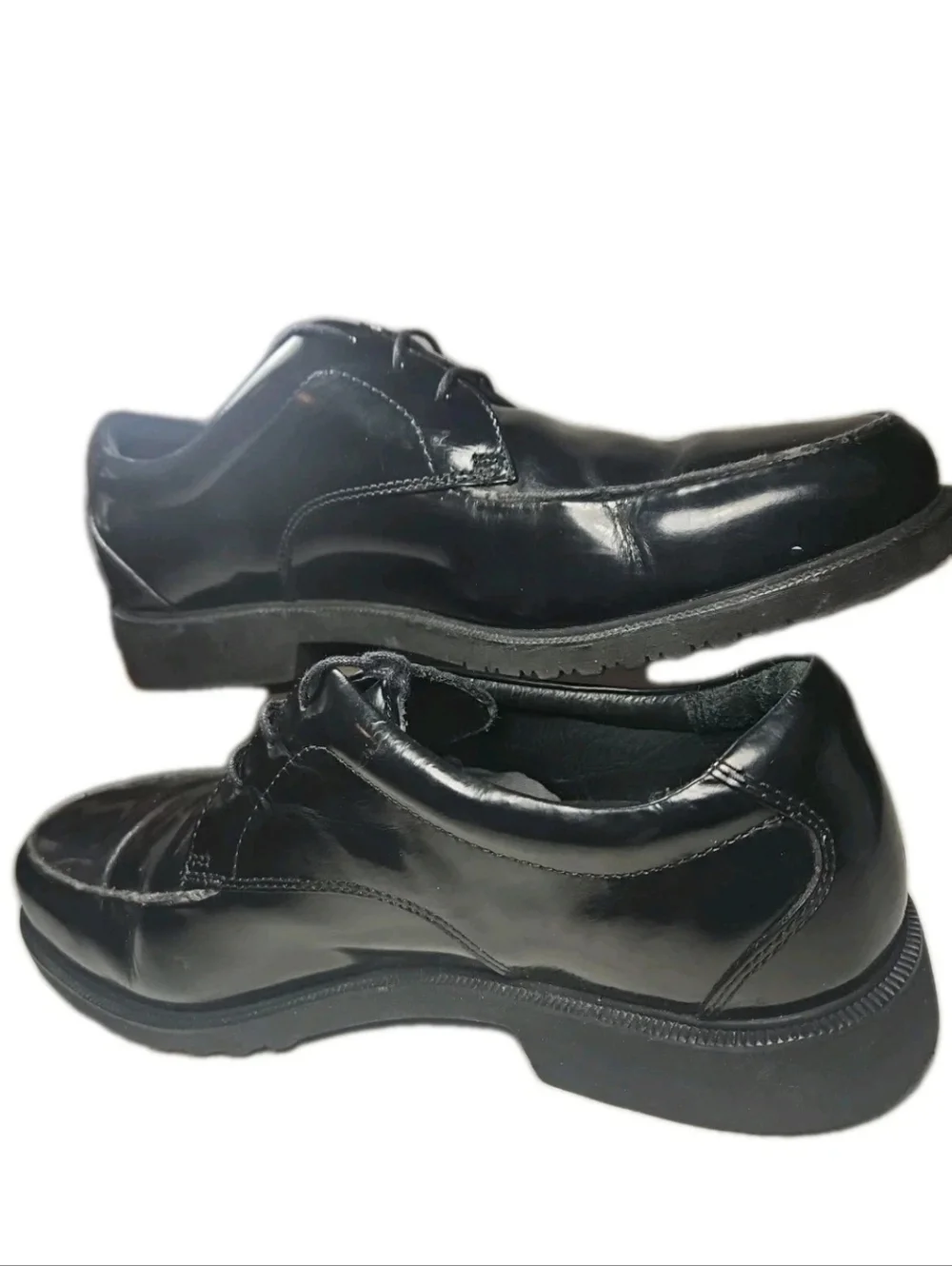 Rockport Leather Shoe Waterproof Men Sz9W APA123141 Blk CottageY2k Boho Party[6D